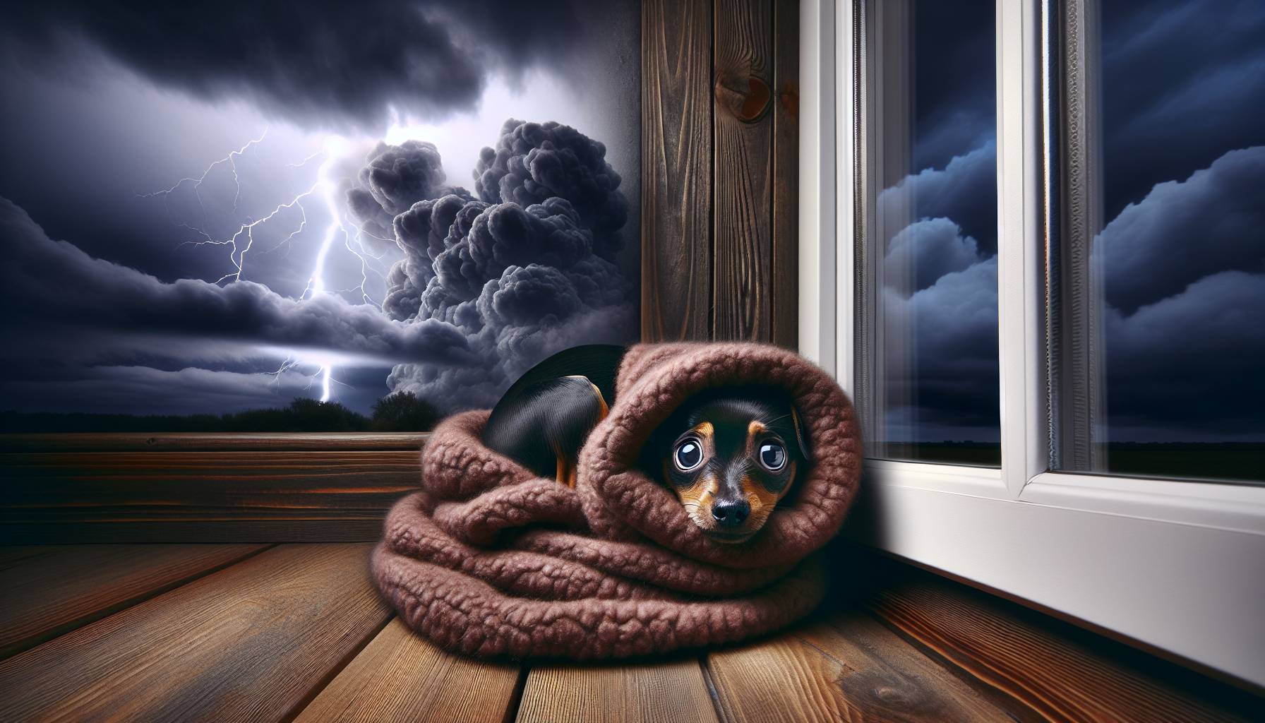 How to Manage Pet Anxiety During Thunderstorms