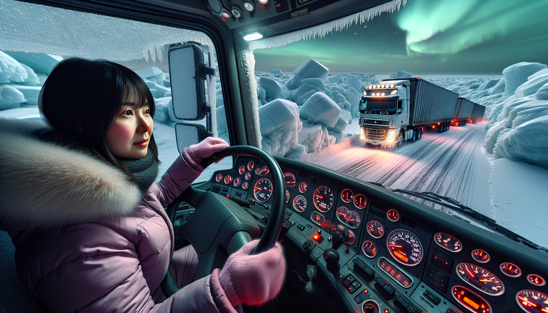 The Challenges of Ice Road Trucking in Arctic Conditions