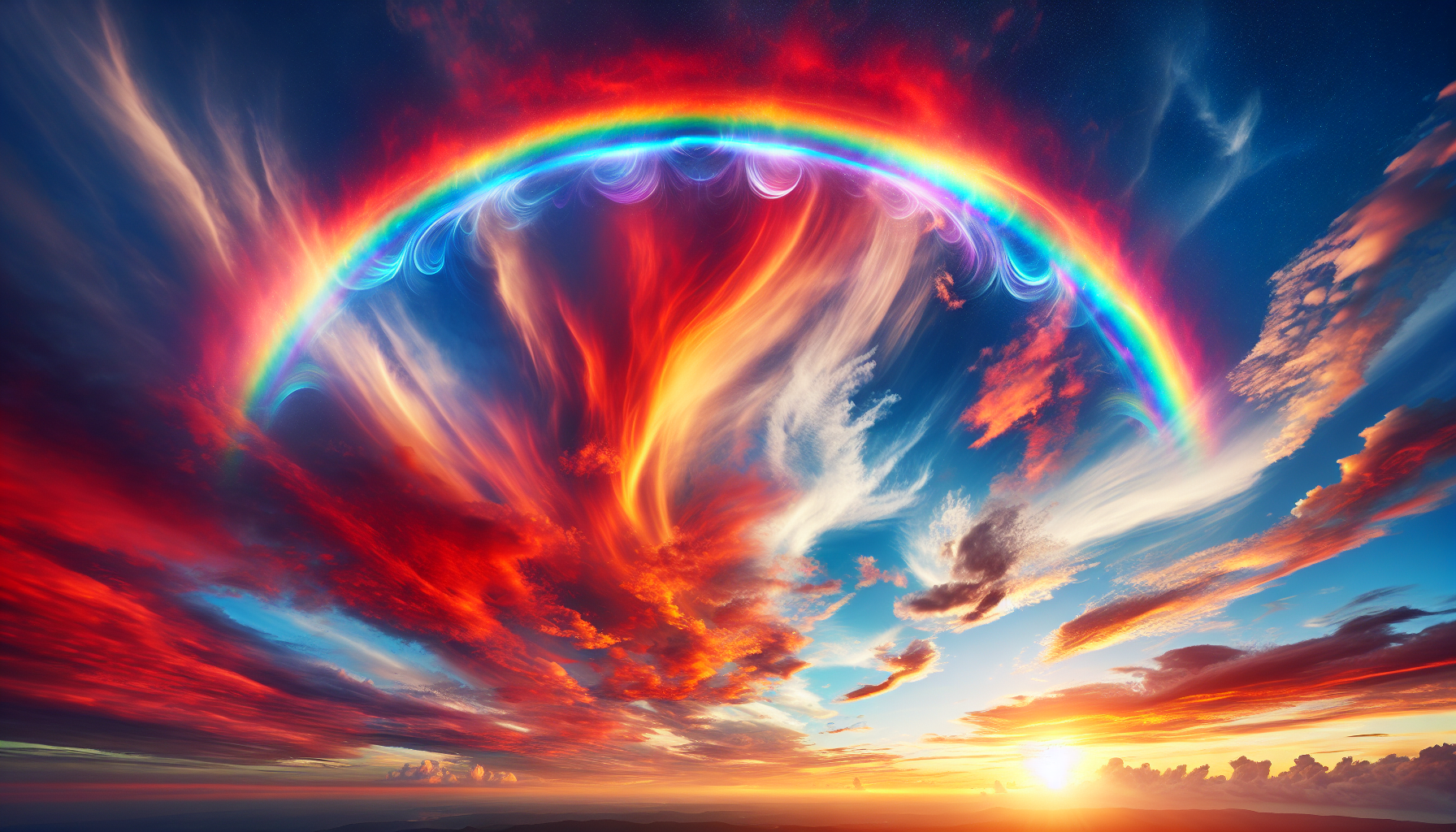 The Mystery of Fire Rainbows in the Sky