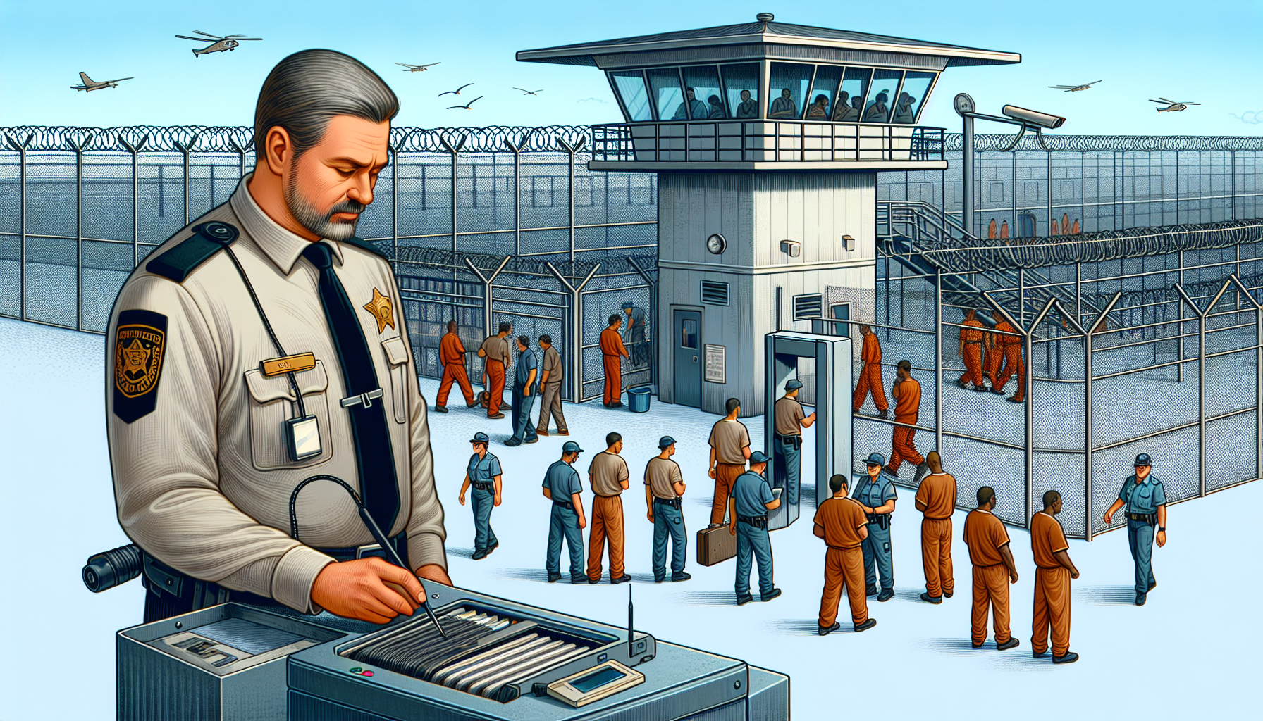 How Prison Guards Manage Risks in Maximum Security Facilities