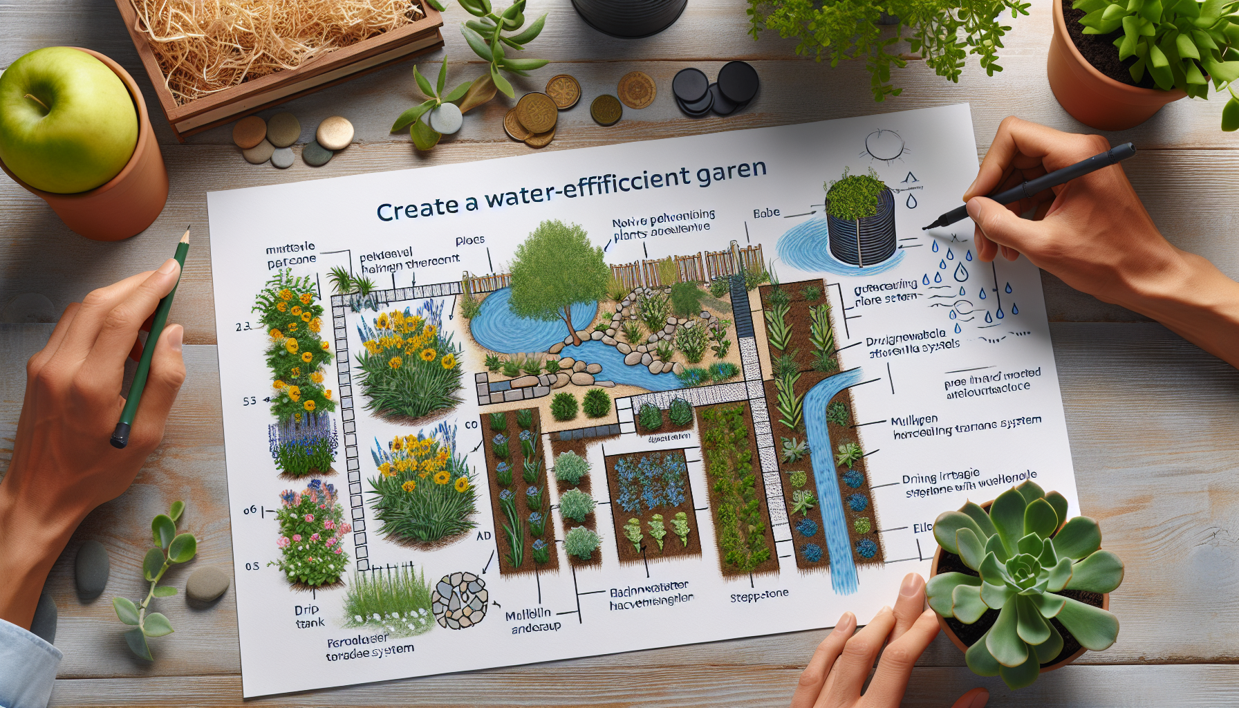 How to Design a Water-Efficient Garden