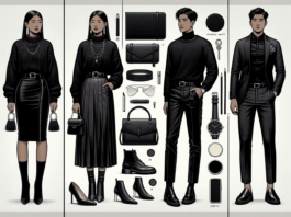 How to Wear All-Black Without Looking Plain
